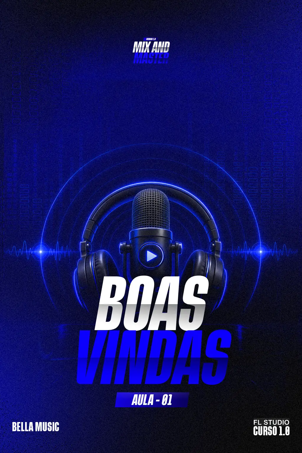 Capa da aula 01 — Boas Vindas