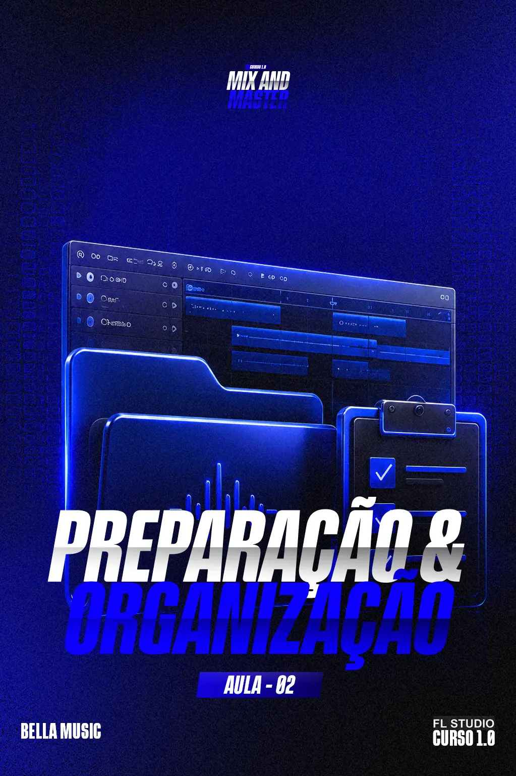 Capa da aula 02 — Preparação & Organização